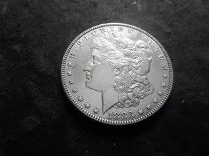 lot 12 image: 1883 Morgan Silver Dollar