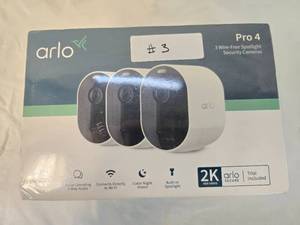 Arlo Pro 4 Security Cameras