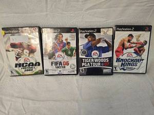 lot 7 image: (4) PlayStation 2 Games