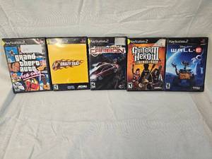 lot 8 image: (5) PlayStation 2 Games