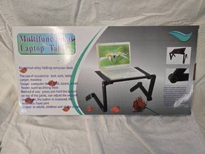 lot 26 image: New Multifunctional Laptop Table