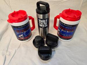 lot 55 image: Yeti 20oz.Tumbler and Two Large Mugs
