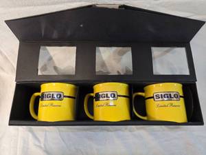 lot 61 image: 3 Pack of Siglo Coffee Mugs