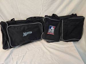 lot 65 image: (2) New Large Marlins Duffle Bags
