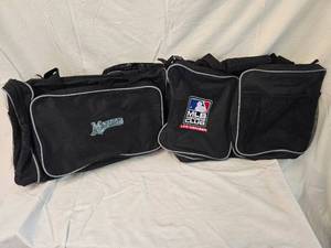 lot 68 image: (2) New Large Marlins Duffle Bags