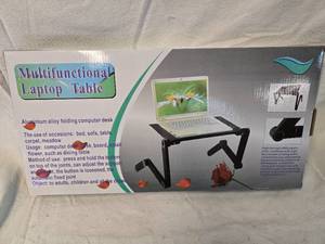 lot 91 image: New Multifunctional Laptop Table
