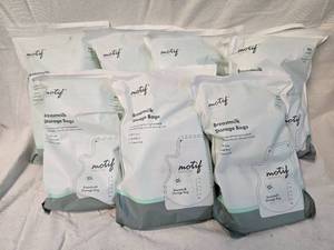 lot 106 image: (7) Packages Breastmilk Storage Bags 90ct.