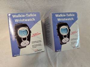 lot 175 image: Pair of Wrist Watch Walkie Talkies (New)