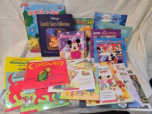 lot 179 image: Lot of Kids Books, Disney, Clifford, Scholastic