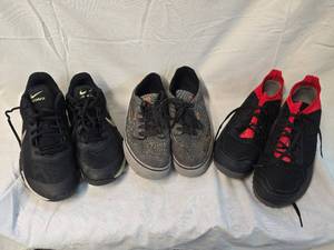 lot 202 image: (3) Pairs Size12 Shoes, Nike Etc.