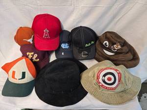 lot 253 image: Misc. Hats