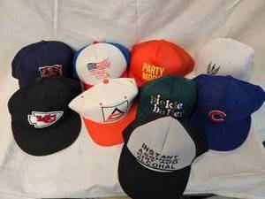lot 254 image: Misc. Hats, Sports, USA