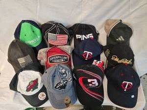 lot 255 image: Misc. Hats, Sports, USA, Caterpillar, Dale Earnhardt