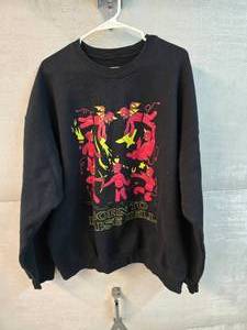 lot 258 image: (2) Sweatshirts, (2) Pairs of Sweatpants, (1) Pair of Womans Jeans Size1314