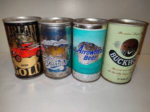 lot 44 image: Vintage Beer Cans (Empty)