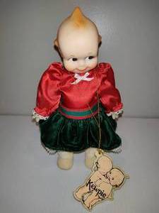 lot 45 image: Vintage Kewpie Doll