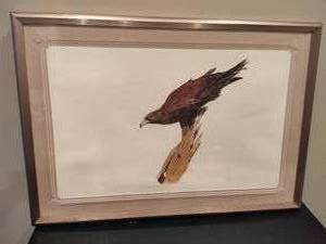 lot 112 image: J. Dankers Eagle Framed Art Limited Edition