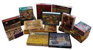 lot 47 image: Puzzles From 24 to 1000  Spider Man, Wheres Waldo, Butterfly and More