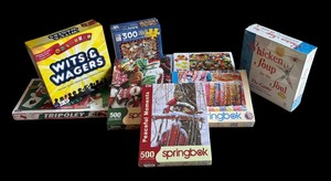 lot 45 image: Brand New Games and Puzzles Between 24 - 1000 Pieces