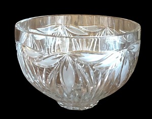 lot 177 image: Lead Crystal 24% Lead Oxide Hand-cut by Lausitzer Made in Germany