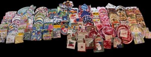 lot 137 image: Large Lot of Every Occasions Party Supplies including, Christmas. Easter, Fall, Spring and More