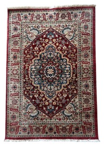 lot 18A image: Lauren by Ralph Lauren Beige, Red and Green Made in Turkey