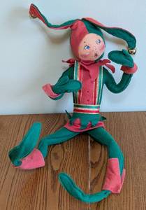 lot 151 image: Vintage Annalee Jester Doll