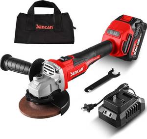 lot 2 image: Sencan Cordless Angle Grinder