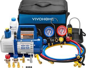 VivoHome 4CFM Automotive Air Condition Maintenance Kit