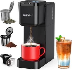 Tastyle Single Serve Coffee Maker for K Cup (Black)