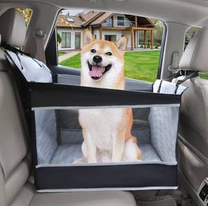 lot 87 image: Brand New Dog Car Seat Medium Sized Dog Size Large Gray $68 Retail B