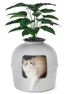 lot 86 image: Brand New Secret Litter Box by Bundle & Bliss $89.99 Retail B