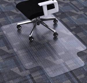 lot 71 image: Brand New Lukee Office Chair Mat for Carpet With Lip 30 x 48 B