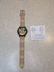 lot 420 image: New Retro Digital Quartz Watch PU Leather Multiple Colors P
