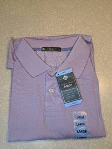 lot 433 image: New Members Mark Mens Polo Lavender Size Large M