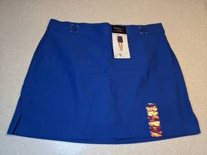 lot 450 image: New Rafaella Skort Blue Womens Size XL $59 Retail M