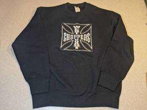 lot 454 image: Mens West Coast Choppers Black Sweatshirt Size Medium M