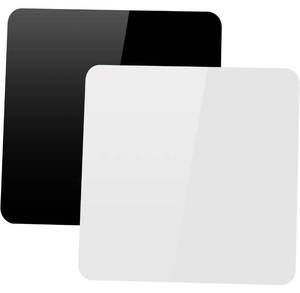 lot 150 image: Brand New PULUZ 16 x 16 Inch Acrylic Poster Boards for Photography, Square White & Black Reflective Display N
