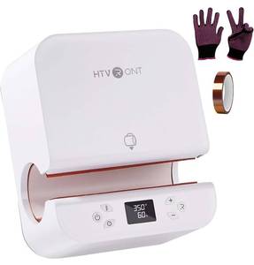 lot 6F image: Brand New HTVRONT Auto Tumbler Heat Press Machine White $169.99 Retail N