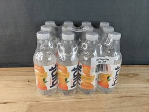 lot 74F image: 12 Brand New Bottles of Hint Flavored Water, Tangerine - Purified Water Beverages with Zero Calories - 16 Fl Oz N
