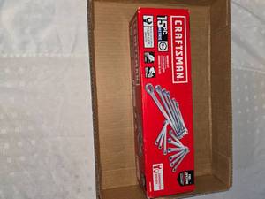 lot 2 image: New Metric wrench set