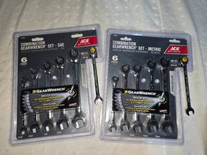 New Ratcheting wrench sets