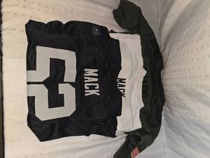 lot 58 image: Khalil Mack Raiders jerseys