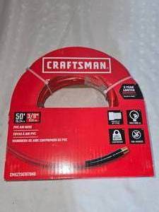 lot 65 image: New 50 ft craftsman air hose