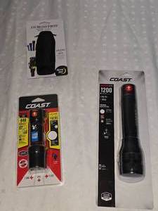 lot 77 image: New flashlights Coast brand and holster