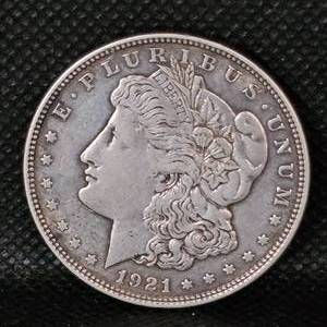 lot 93 image: 1921 Morgan Silver Dollar