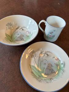 lot 57 image: Elizabethan Mr Mouse Fine Bone China Set