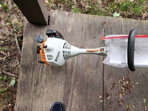 lot 68 image: Stihl Gas String Trimmer with Instruction Manual