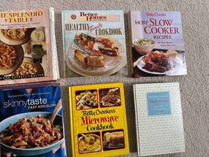 lot 74 image: Collection of 7 Assorted Recipe Cookbooks