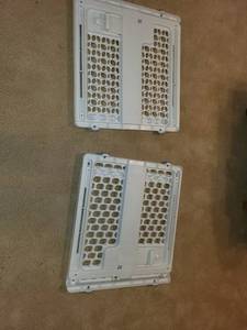 lot 114 image: Pair of Evenflo Baby Gate Extensions